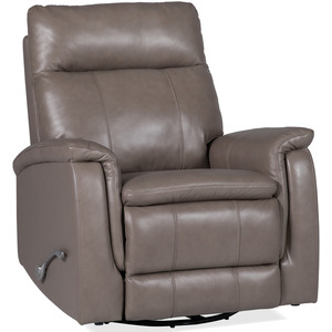 ALFRED GREY MANUAL SWIVEL RECLINER