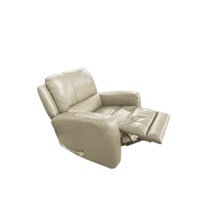 DUNHAM IVORY SWIVEL RECLINER