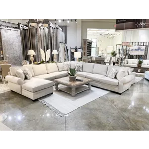 PEARCE GREY 4PC SECTIONAL