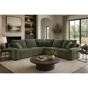 Marsala Moss Sectional