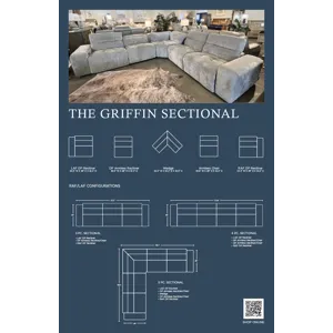 GRIFFIN 5PC SECTIONAL