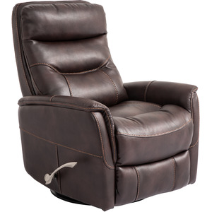 TRUMAN CHOCOLATE LEATHER RECLINER