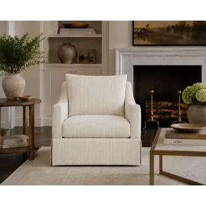 GRACE FABRIC SWIVEL CHAIR
