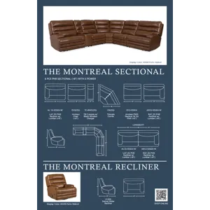MONTREAL 6PC SECTIONAL