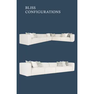 BLISS 4 PC SECTIONAL