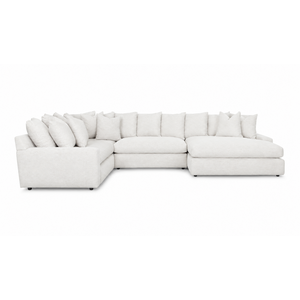 Lancaster Taupe 4 Piece Sectionl