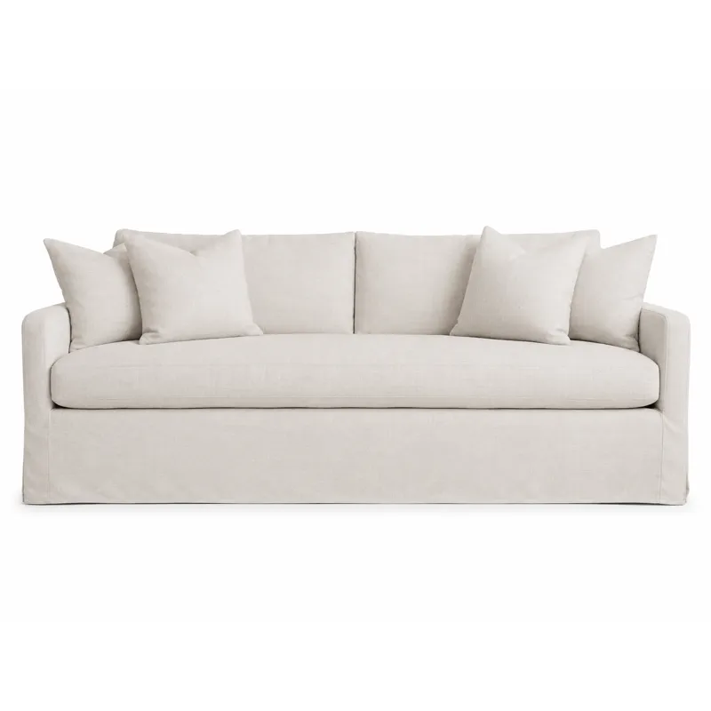 Milena Eggshell Bench Sofa