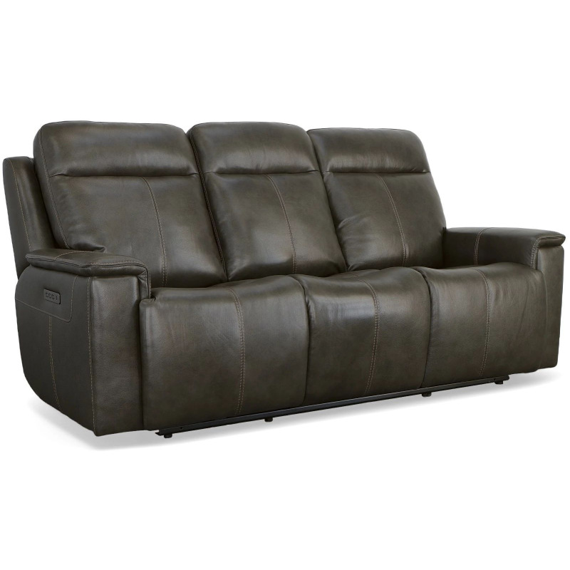 家具 ODLELIC ODELL GREY POWER RECLINER SOFA 1739-62PH by Flexsteel Furniture at