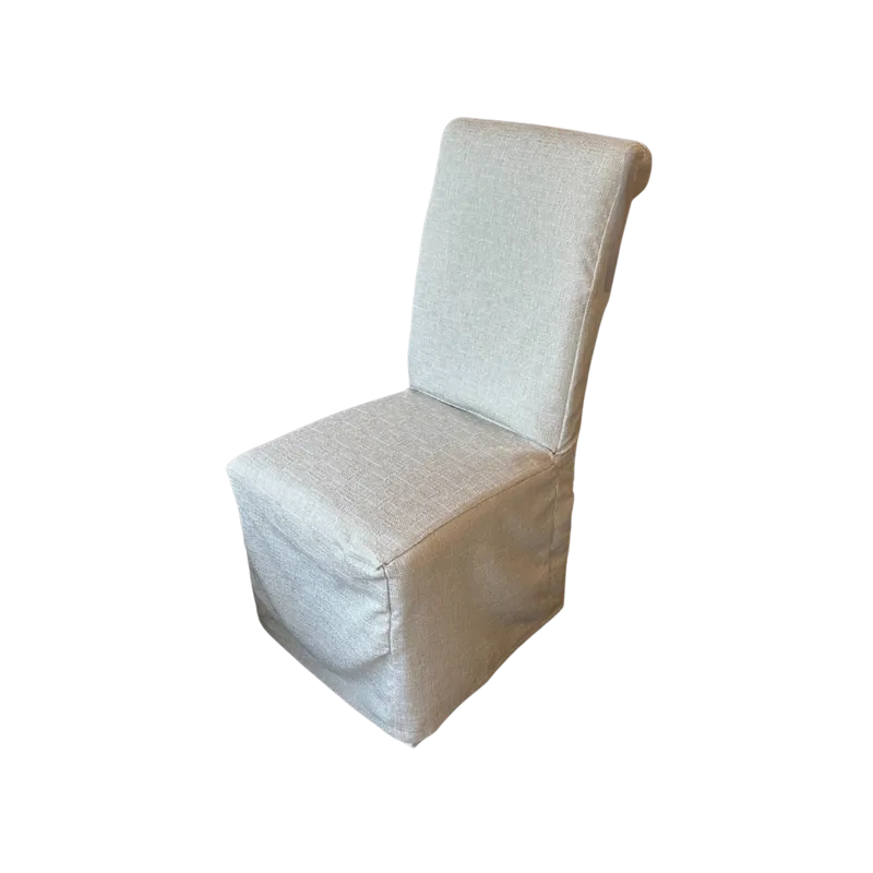 CALLIE OATMEAL SLIPCOVER CHAIR