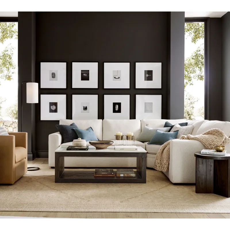 Pearce Ii White 4 Piece Sectional