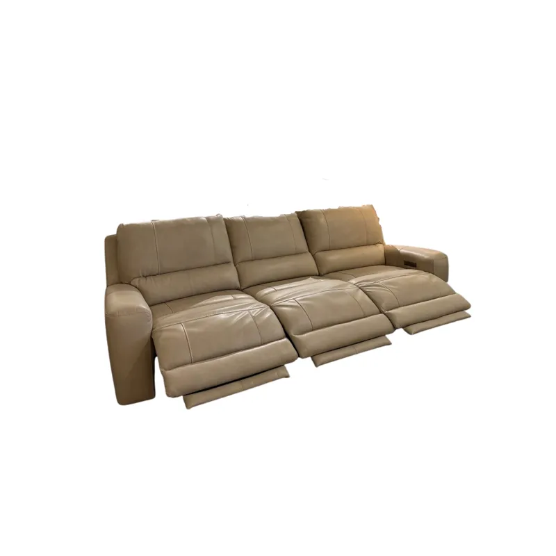 DUNHAM IVORY TRIPLE POWER SOFA