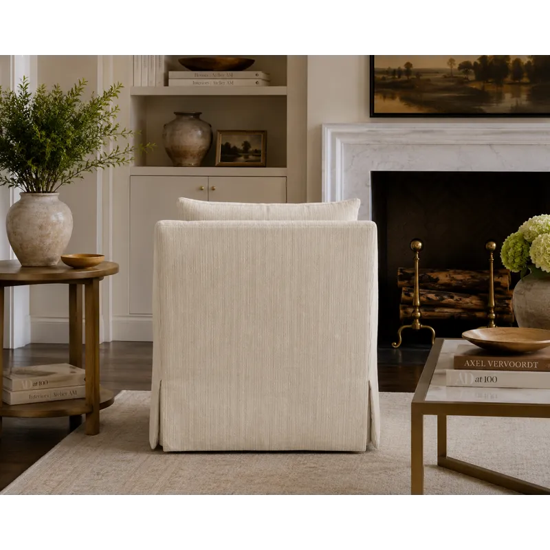 GRACE FABRIC SWIVEL CHAIR