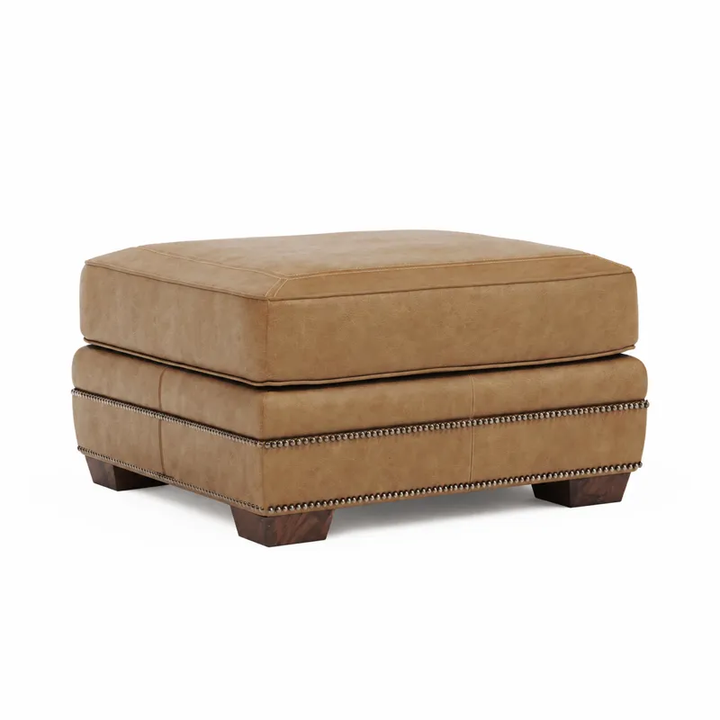 Grandview Brown Ottoman