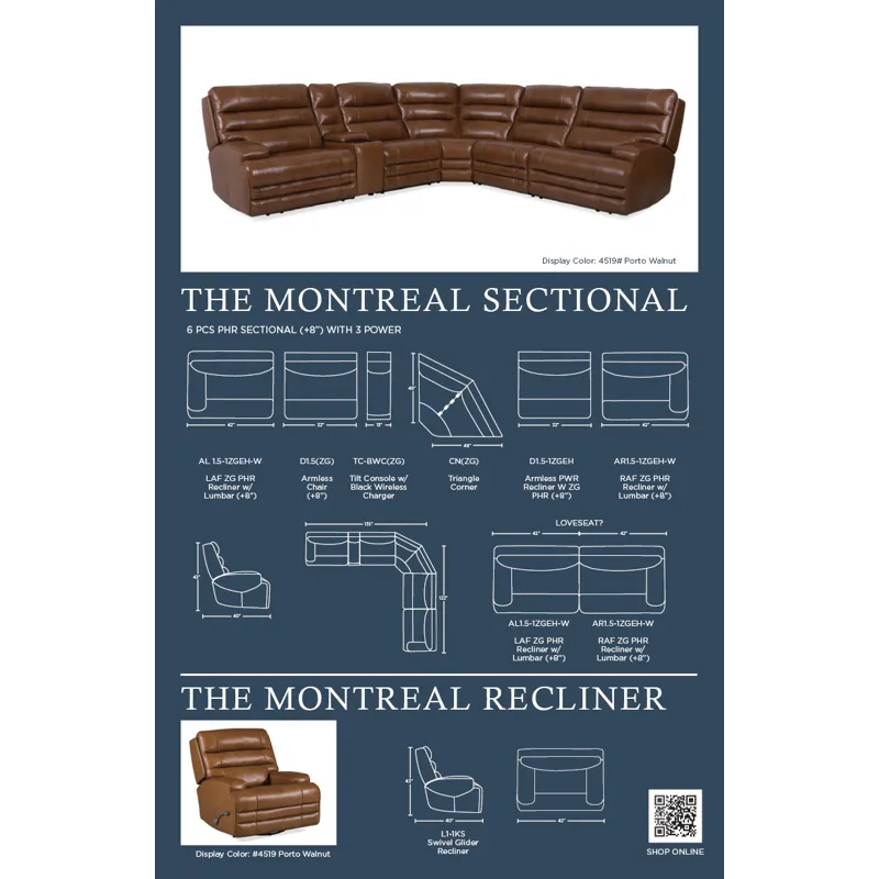 MONTREAL 6PC SECTIONAL