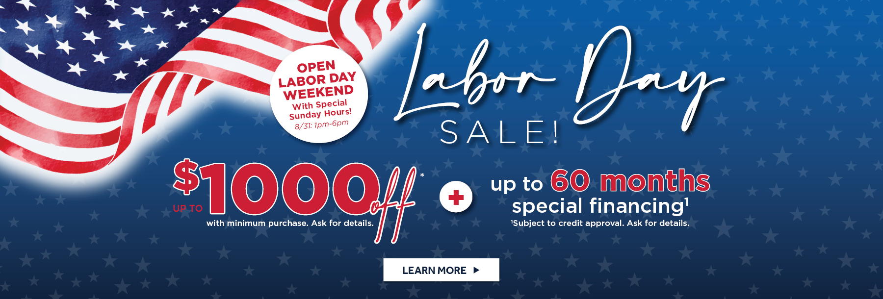 Labor Day Sale