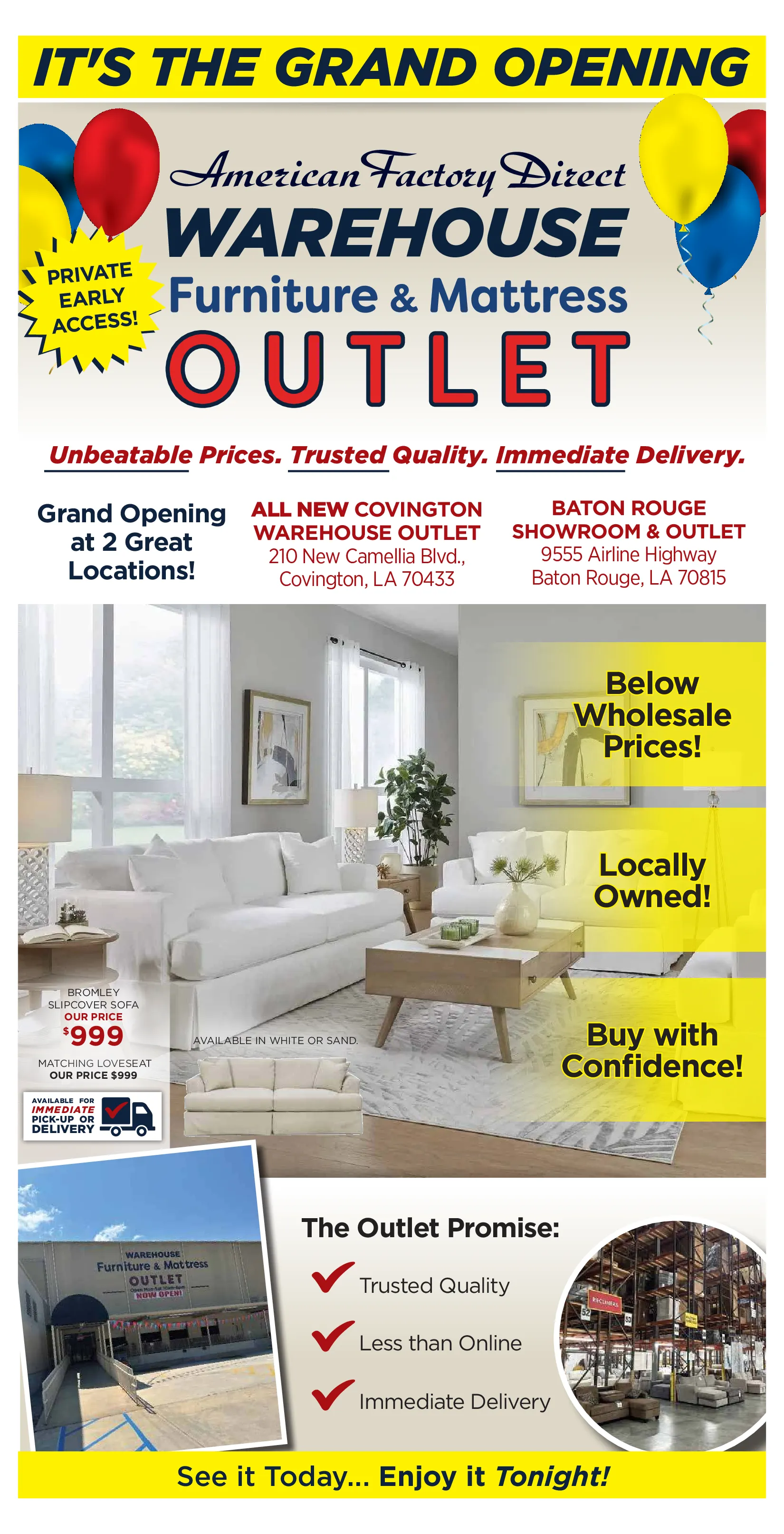 AFD Furniture | Quality Home Furnishings | American Factory Direct