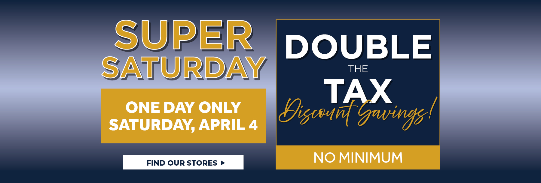 Super Saturday Sale