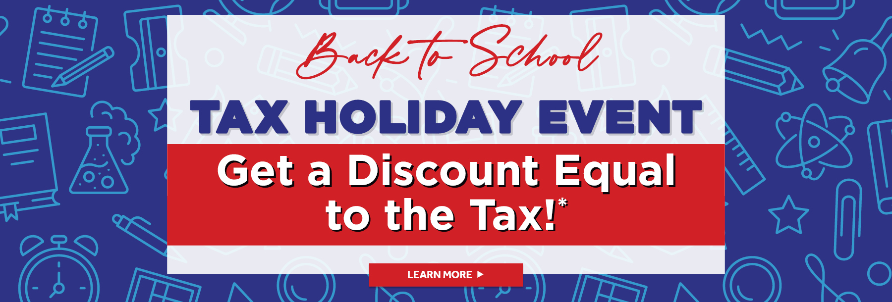 Back To School Tax Free  Customer VIP Week