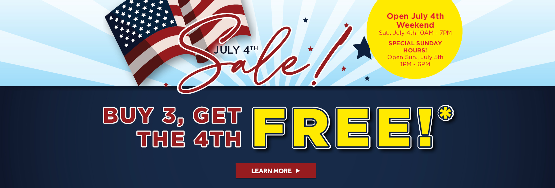 July 4th Sale