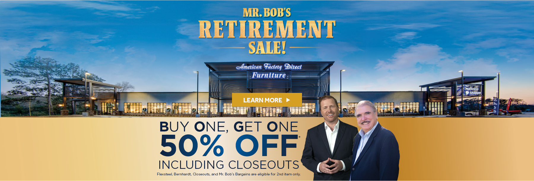 Retirement Sale