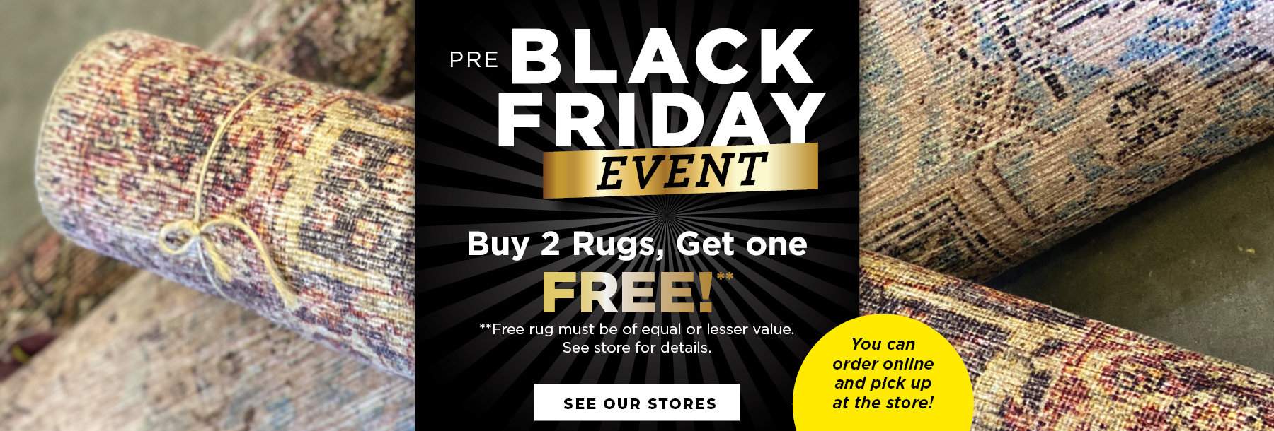 Pre-Black Friday Rugs and Accessories