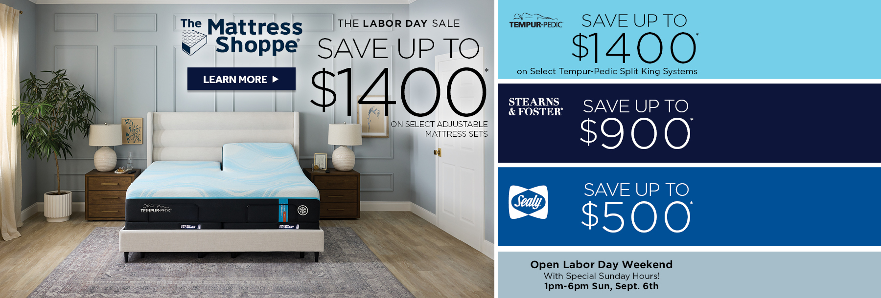 TSI Labor Day Specials 