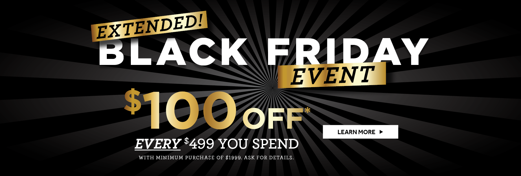 Black Friday Extended
