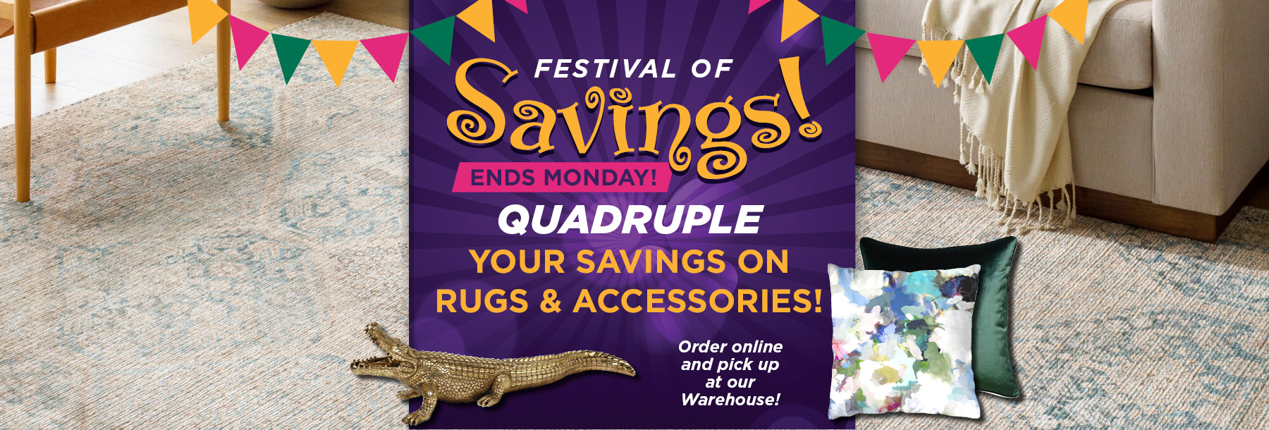 Festival of Savings Accessories Specials Ends Monday