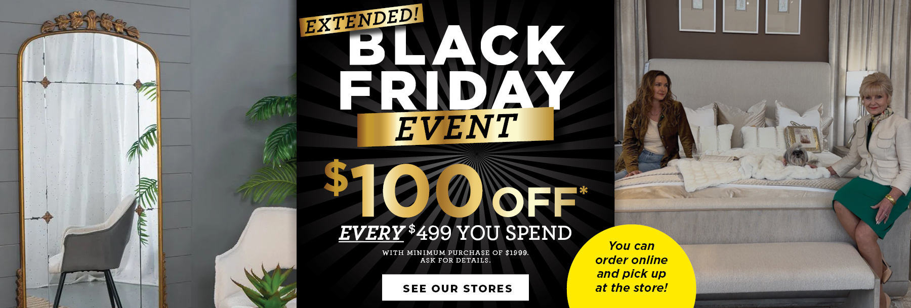 Black Friday Extended Rugs and Accessories 
