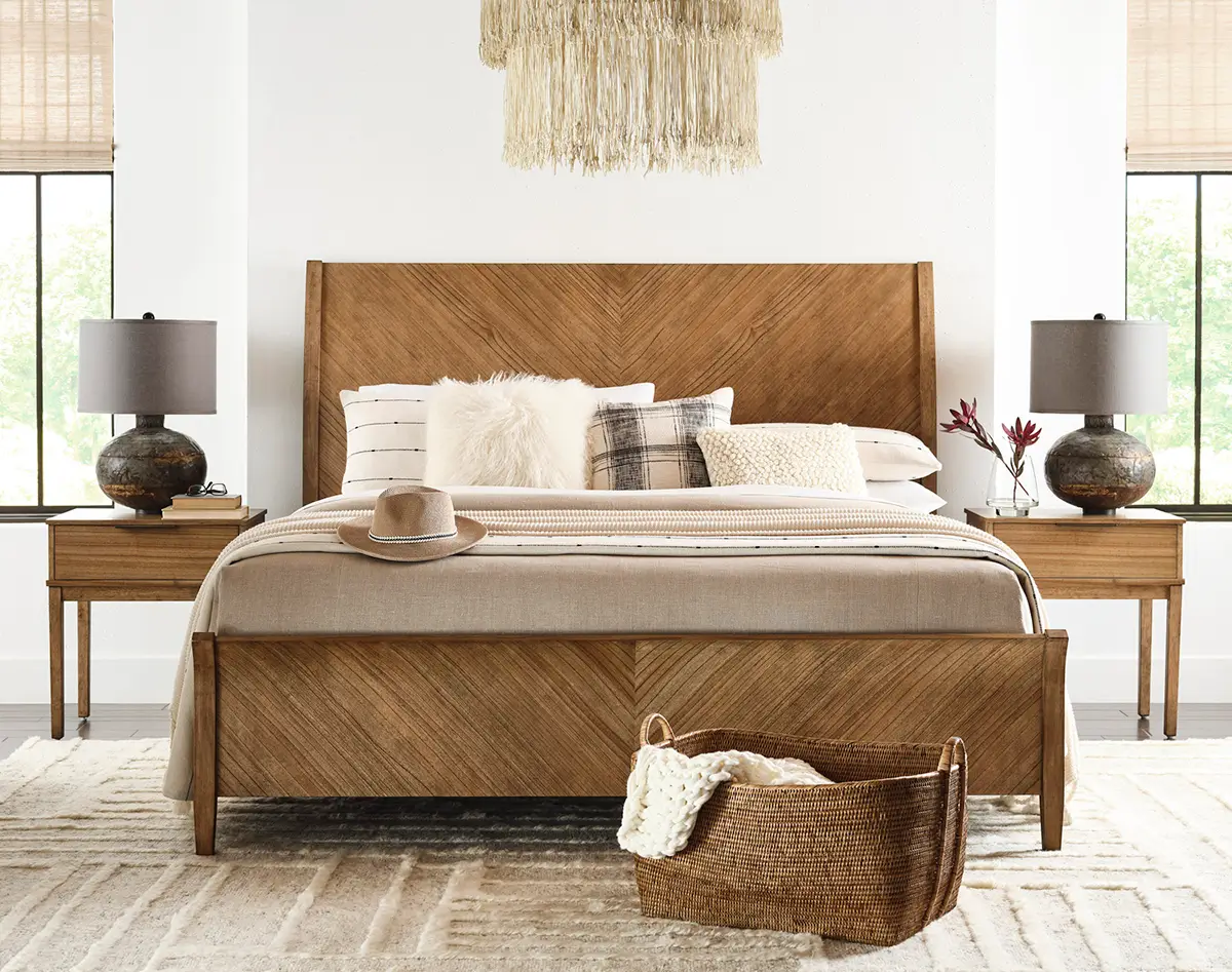Styled bedroom