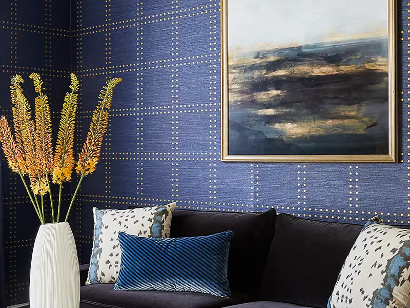 Rivets and Reliefs dimensional wallcovering texture
