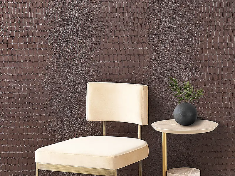 Performance vinyl wallcovering texture