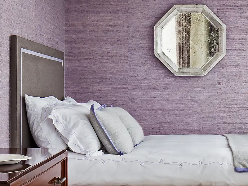 Grasscloth wallcovering texture