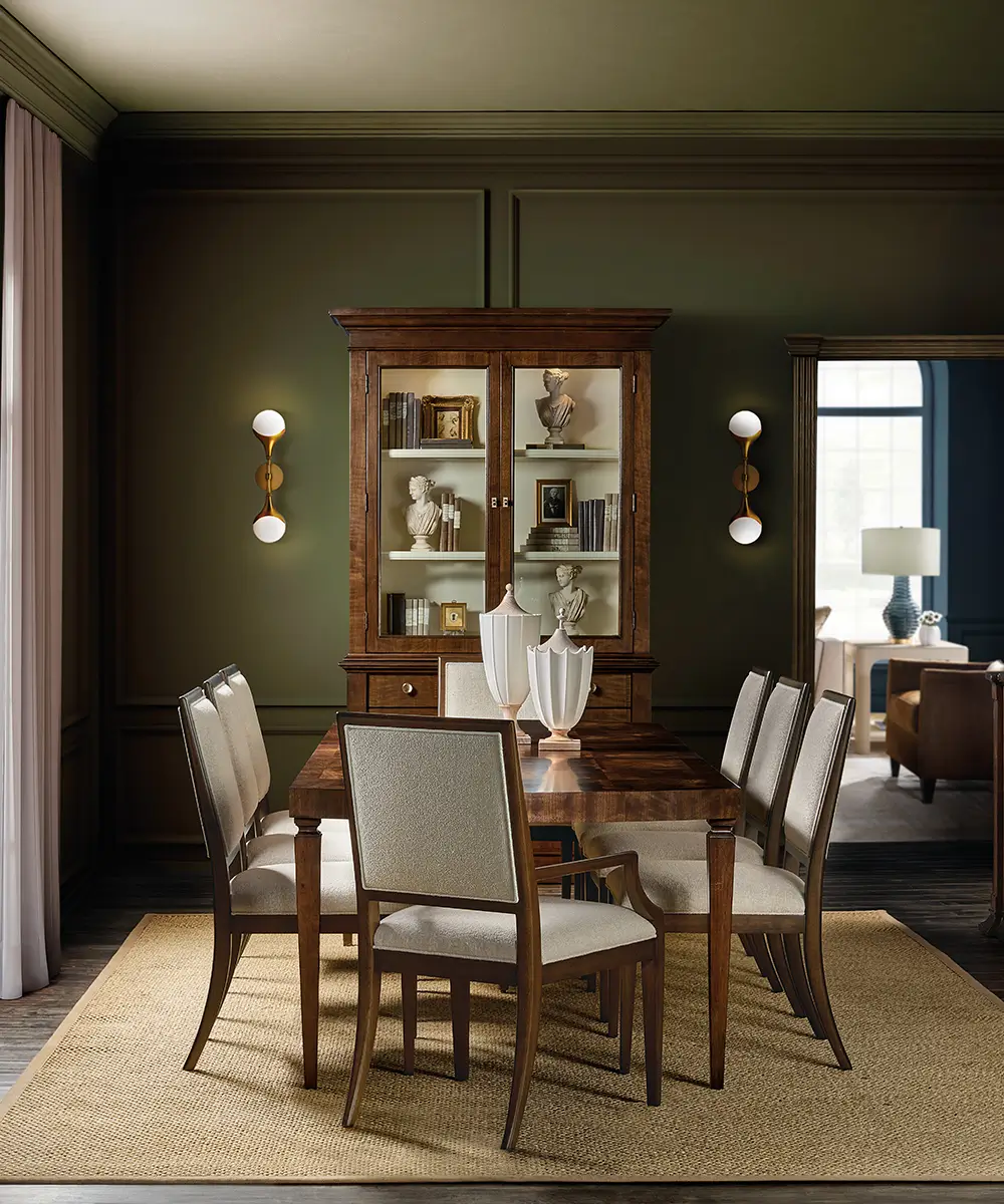 Dining room scene