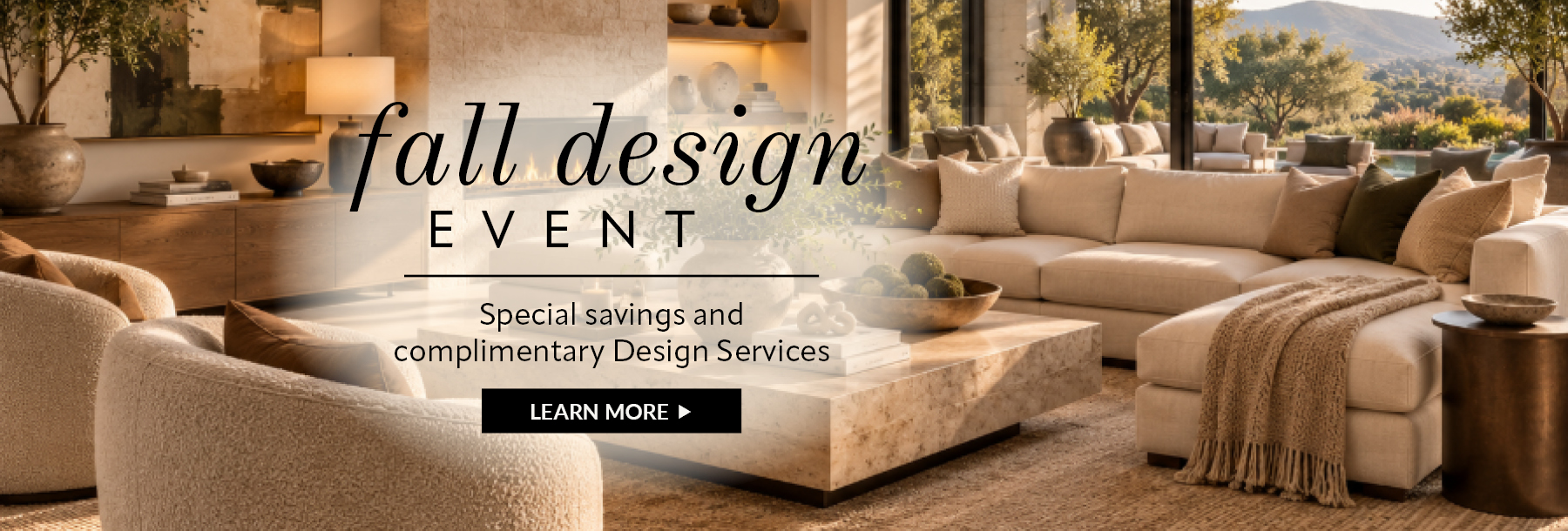 Fall Design Specials 