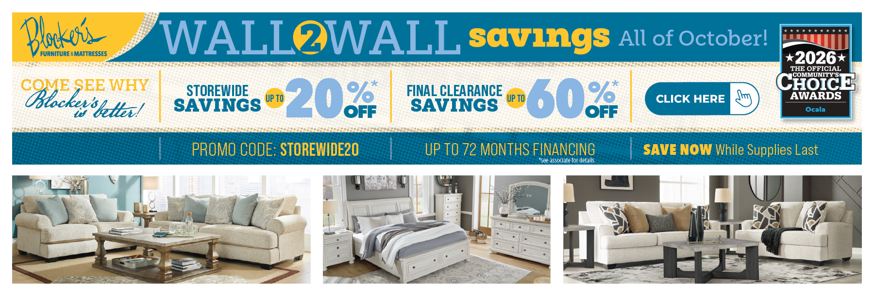 Wall to Wall Sale