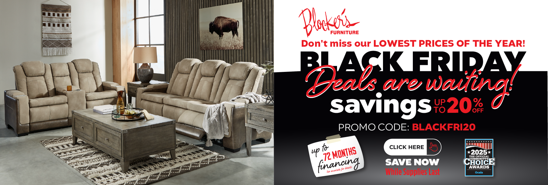 Black Friday Savings Event 