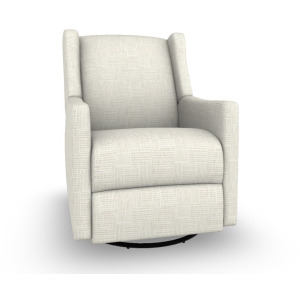 Lillian Fabric Power Swivel Glider Recliner