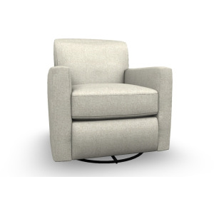 Caroly Fabric Swivel Glider Chair