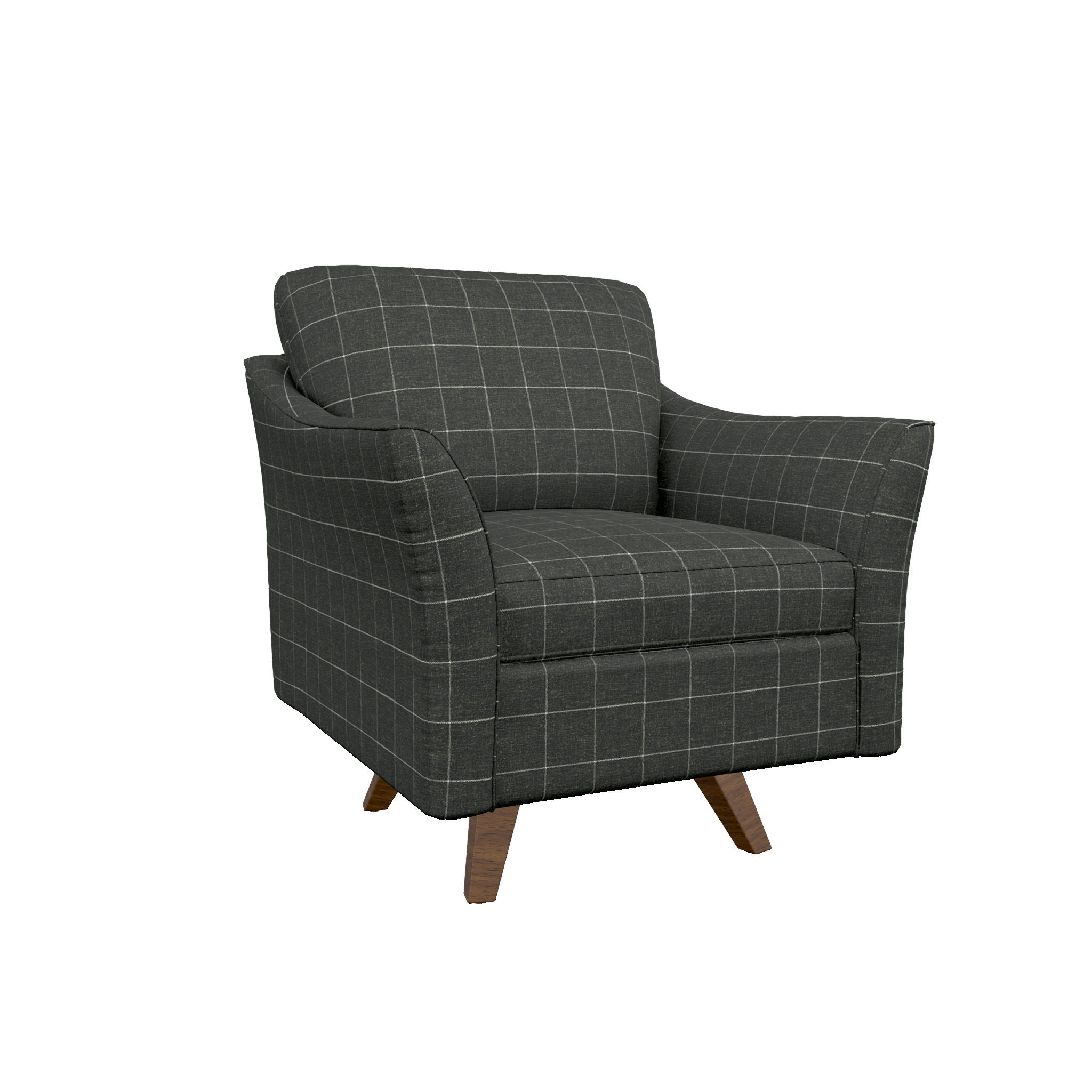 Reegan High Leg Swivel Chair 210460 by LaZBoy Furniture at Callan