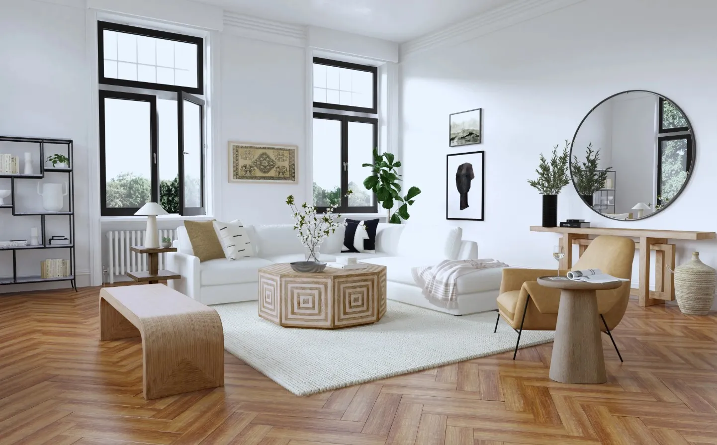 Spring 2026 Interior Trends: Bold Colors, Curves 