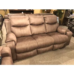 Marvel Double Reclining Sofa w/ Power Headrest