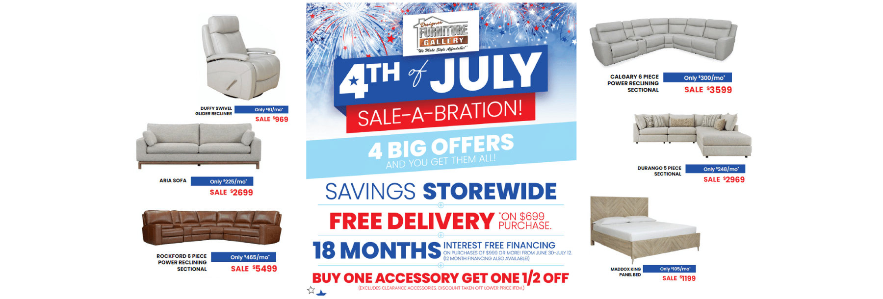 4th of July Sale