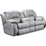 Pwr H/R D/R Console Loveseat, Nicke