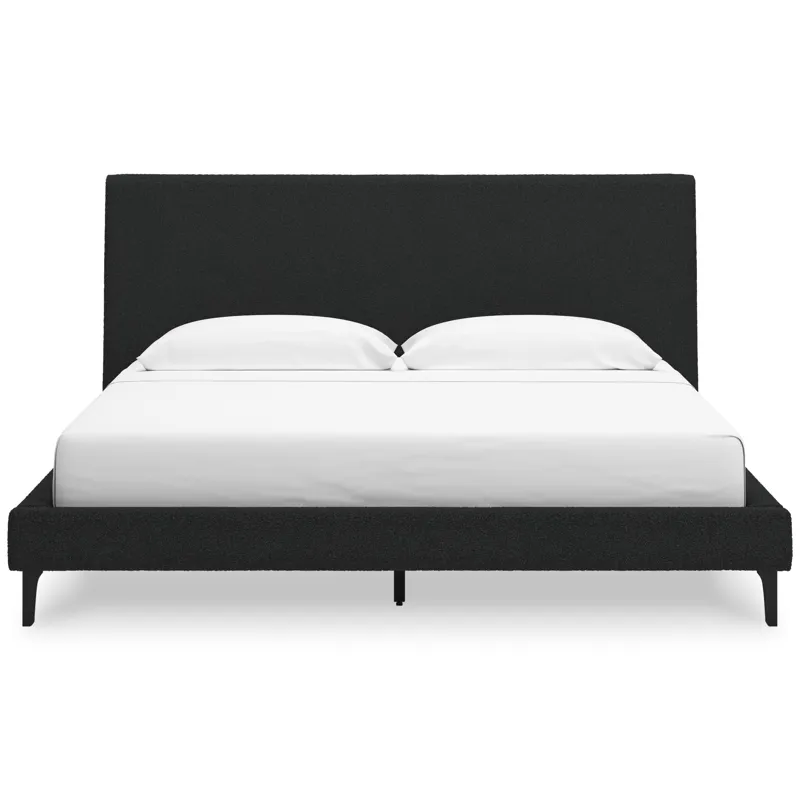 Cadmori Upholstered Bed with Roll Slats