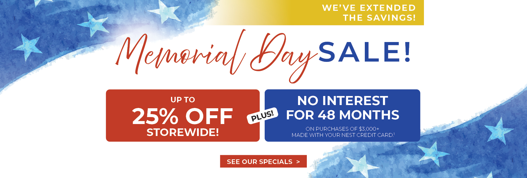 Memorial Day Extended