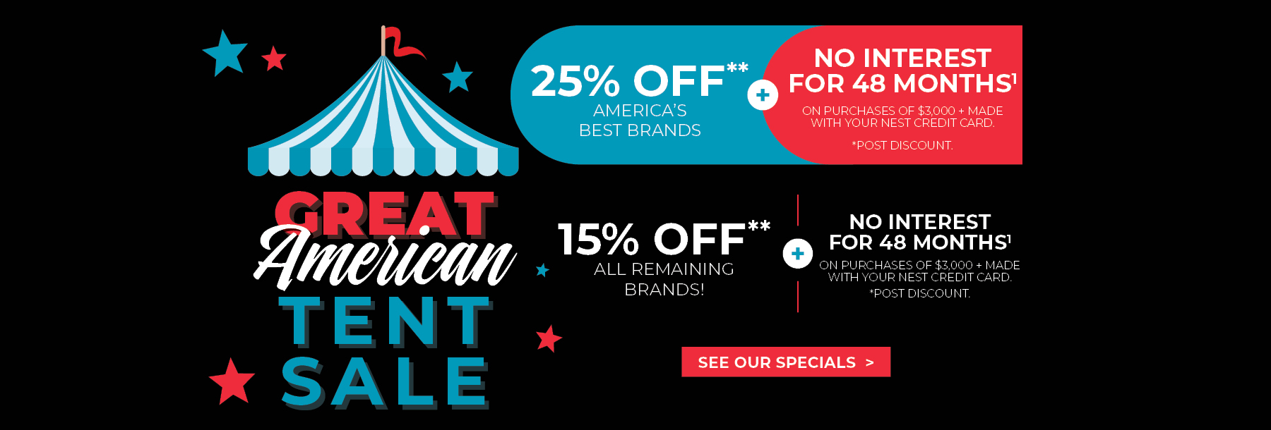Great American Tent Sale
