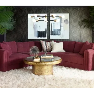 JLI S1266 3PC FAB:101696 GYPSY BLUE