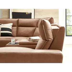 Huntington 6 PC Sectional- Saddle