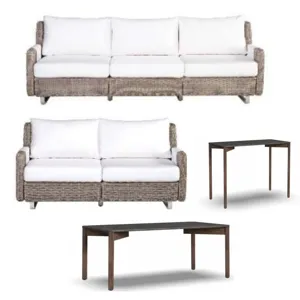 Sofa and Loveseat w/ FREE Tables